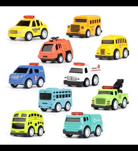 Jinlibao Pull-Back Alloy Diecast Models