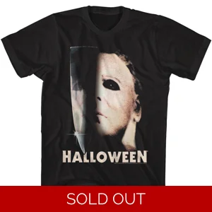 Halloween - Half Mask/Half Knife T-Shirt