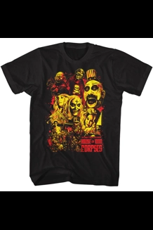 House Of 1000 Corpses - Collage Art T-Shirt