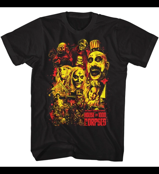 House Of 1000 Corpses - Collage Art T-Shirt