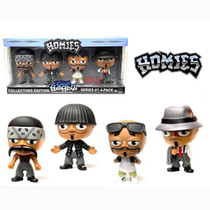 Homies Big Headz Series 1 Vinyl 4 PK