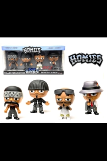 Homies Big Headz Series 1 Vinyl 4 PK