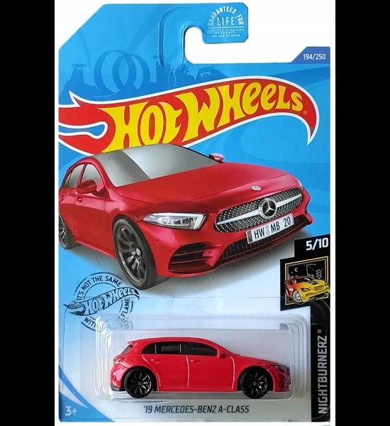 Hot Wheels '19 Mercedes Benz A-Class Nightburnerz