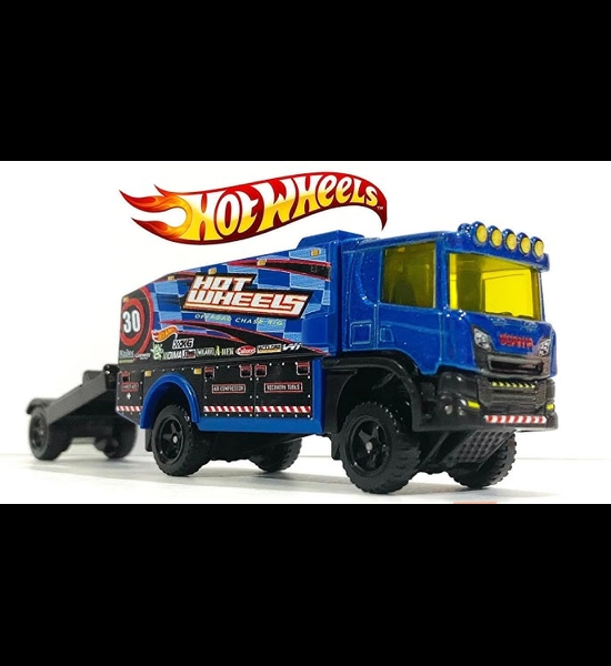 Hot Wheels Scania Rally Track Truck