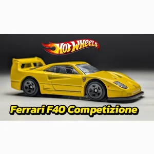 Hot Wheels Ferrari F40 Competizone Exotics Series