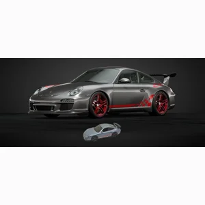 Hot Wheels 2011 New Models- Porsche 911 GT3 RS Diecast