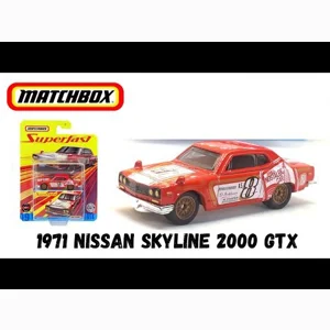 Matchbox Superfast 1971 Nissan Skyline 2000 GTX