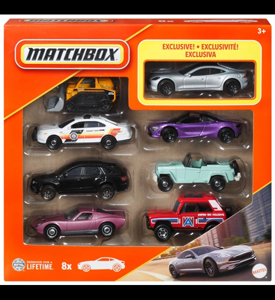 Matchbox Vehicle 8 PC Gift Pack