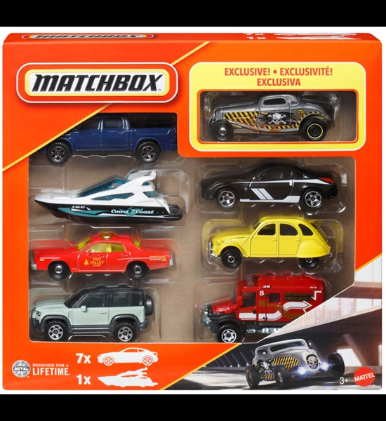 Matchbox Vehicle 8 PC Gift Pack