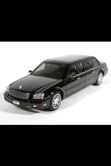 自動車 2001 Cadillac DeVille Presidential 1:24 2001 CADILLAC DEVILLE PRESIDENTIAL LIMOUSINE 1:24 SCALE BY