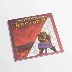 Megadeth 25 PG. Coloring Book