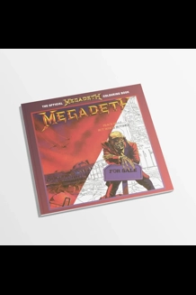 Megadeth 25 PG. Coloring Book