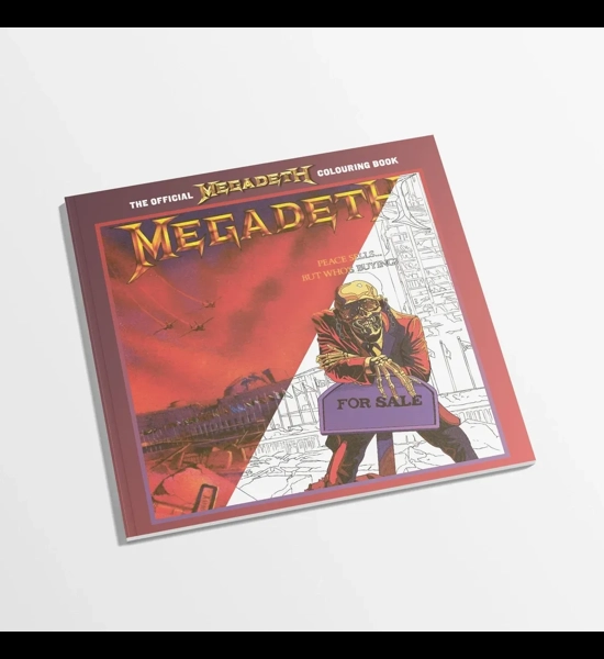 Megadeth 25 PG. Coloring Book