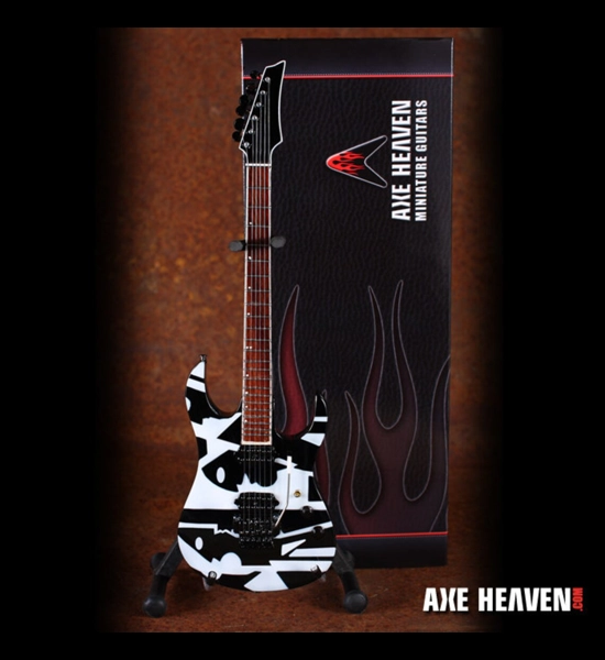 Axe Heaven John Petrucci Black & White Guitar Replica
