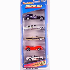 Hot Wheels Show Biz 5 PC Gift Pack