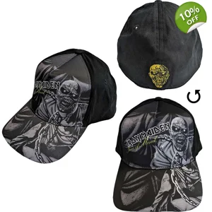 Iron Maiden - Piece Of Mind Greyscale Cap