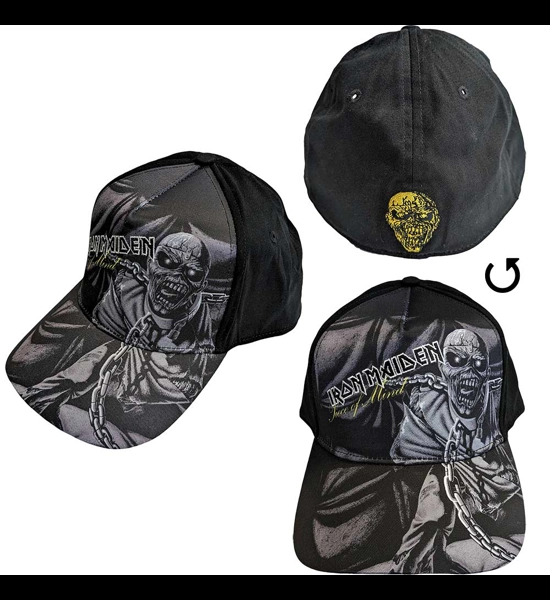 Iron Maiden - Piece Of Mind Greyscale Cap
