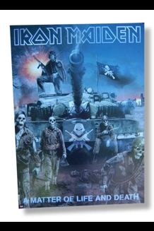 Iron maiden Life & Death Poster
