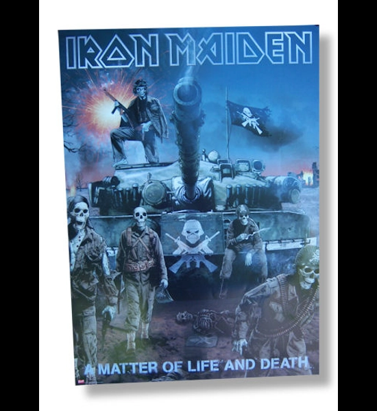 Iron maiden Life & Death Poster