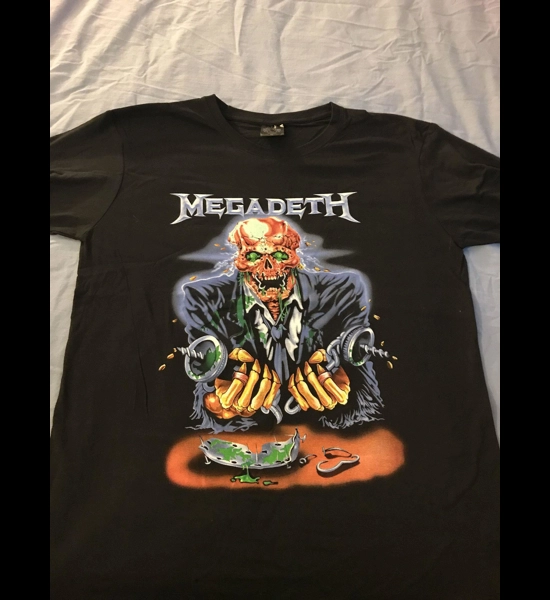 Megadeth "Vick" T-shirt - LG