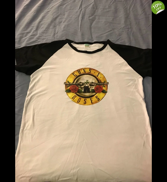 Guns N Roses Logo T-shirt - XL