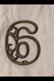 Cast Iron Open House Number 6