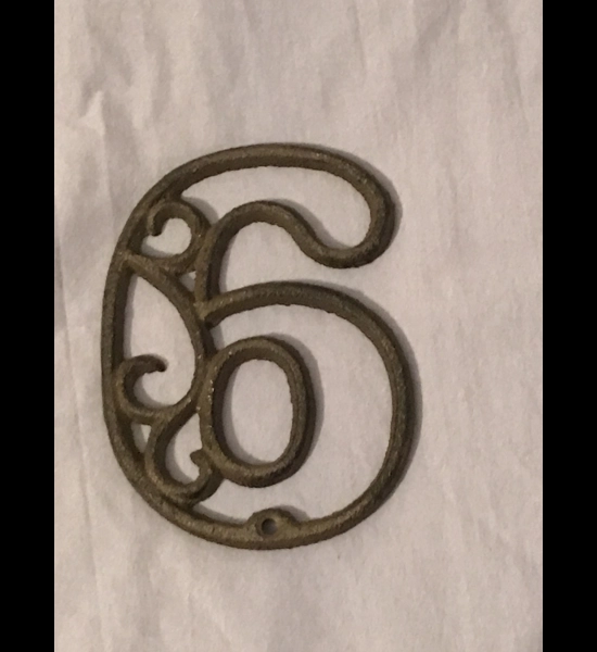 Cast Iron Open House Number 6