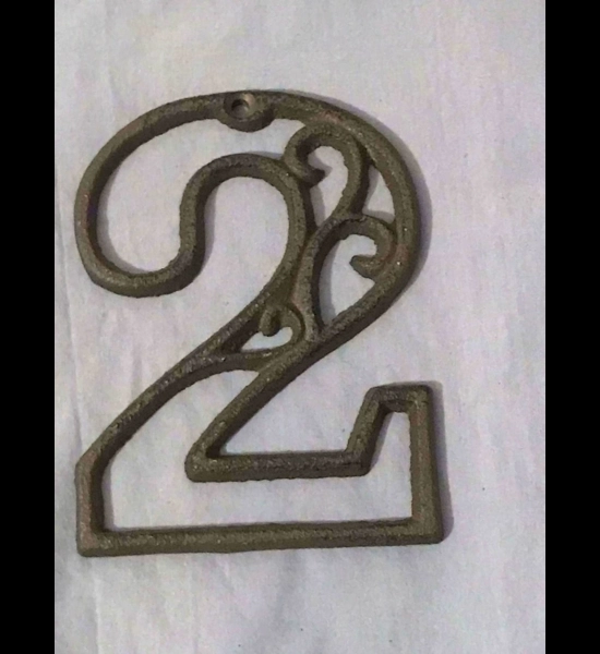 Cast Iron House Number 2