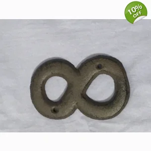 Solid Cast Iron House Number 8