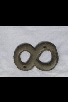 Solid Cast Iron House Number 8