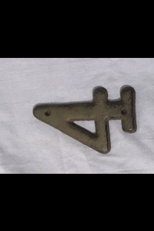 Solid Cast Iron House Number 4