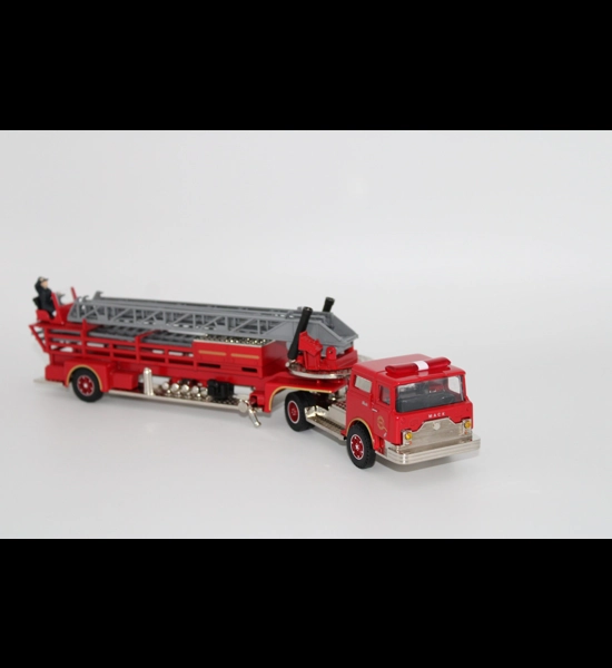 Corgi Long Beach Mack CF Aerial Ladder Truck Diecast