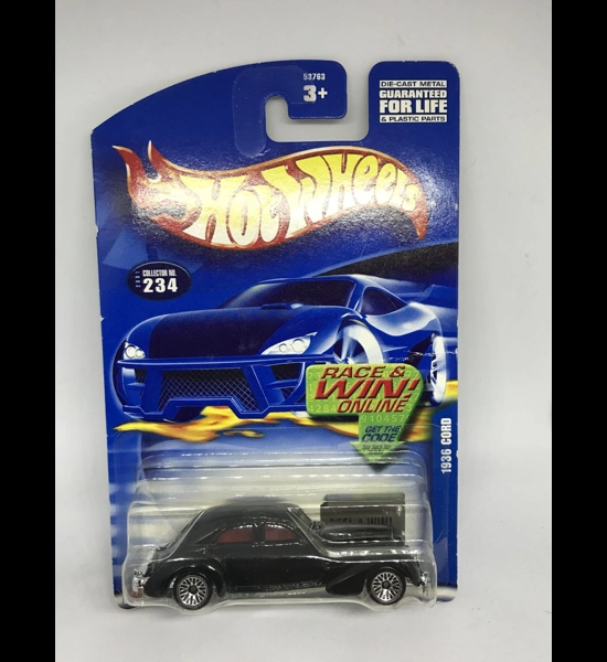 1936 Cord Hot Wheels Toy Car