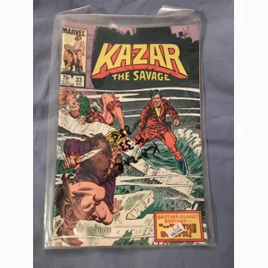 Kazar Comic Book - 1984