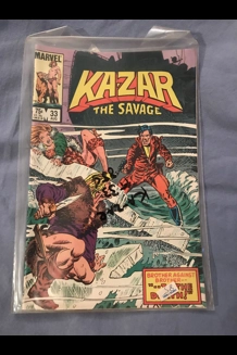 Kazar Comic Book - 1984