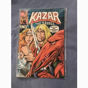 Kazar Comic Book - 1984