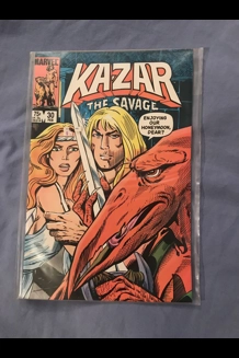 Kazar Comic Book - 1984