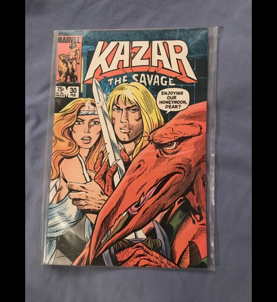 Kazar Comic Book - 1984