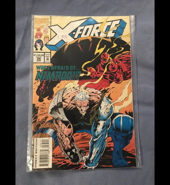 X-Force Comic Book - Number 35 1992