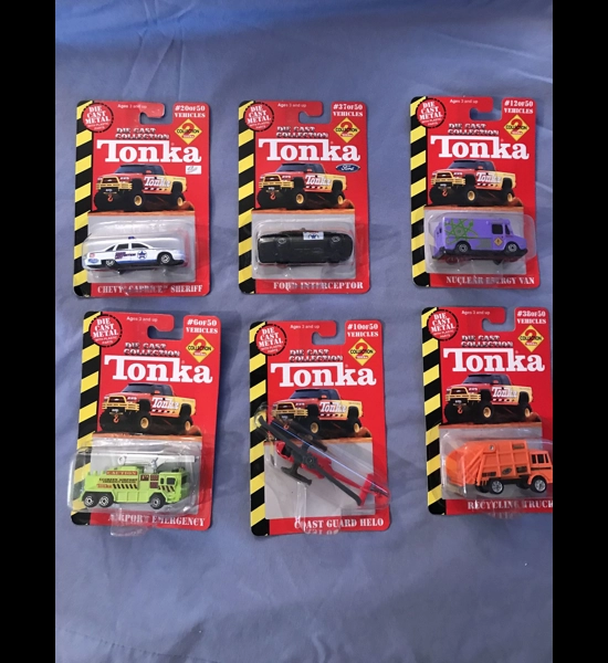 Tonka 1:64 Die Cast - Authority Vehicles - YR. 2000