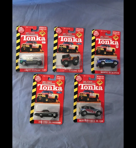 1:43 Scale Tonka Die Cast - SUV / Classics - YR 2000