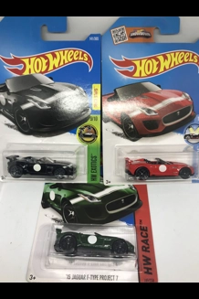Hot Wheels Jaguar Type Project 7 - Color Options