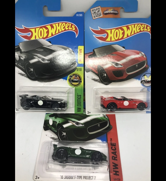 Hot Wheels Jaguar Type Project 7 - Color Options