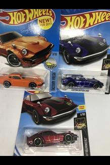 Hot Wheels Datson 240Z - Three Color Options