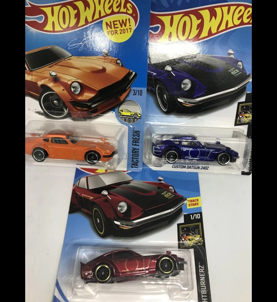 Hot Wheels Datson 240Z - Three Color Options
