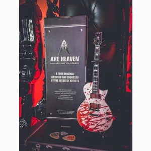 Axe Heaven - Bobby Keller Blood Splatter ESP Eclipse Guitar Miniature