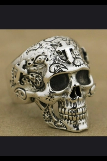 Skull/Cross Ring - SZ 11