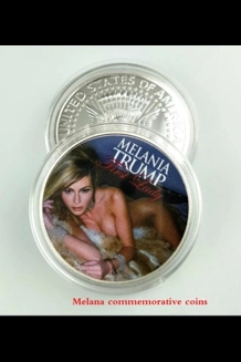 Melania Trump Modeling Coin
