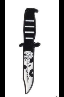 Goth Dagger Lapel Pin