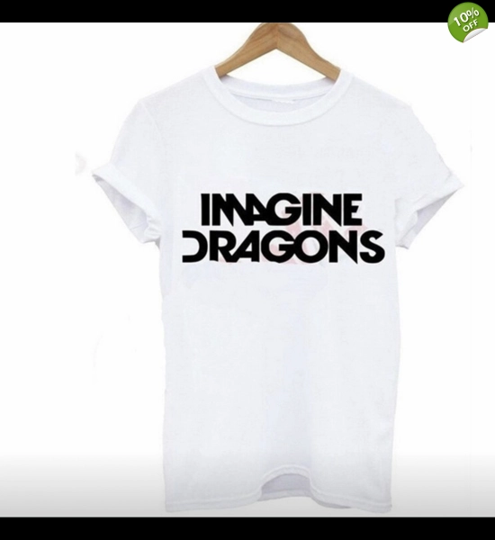 Ladies Imagine Dragons T-Shirt SZ XL